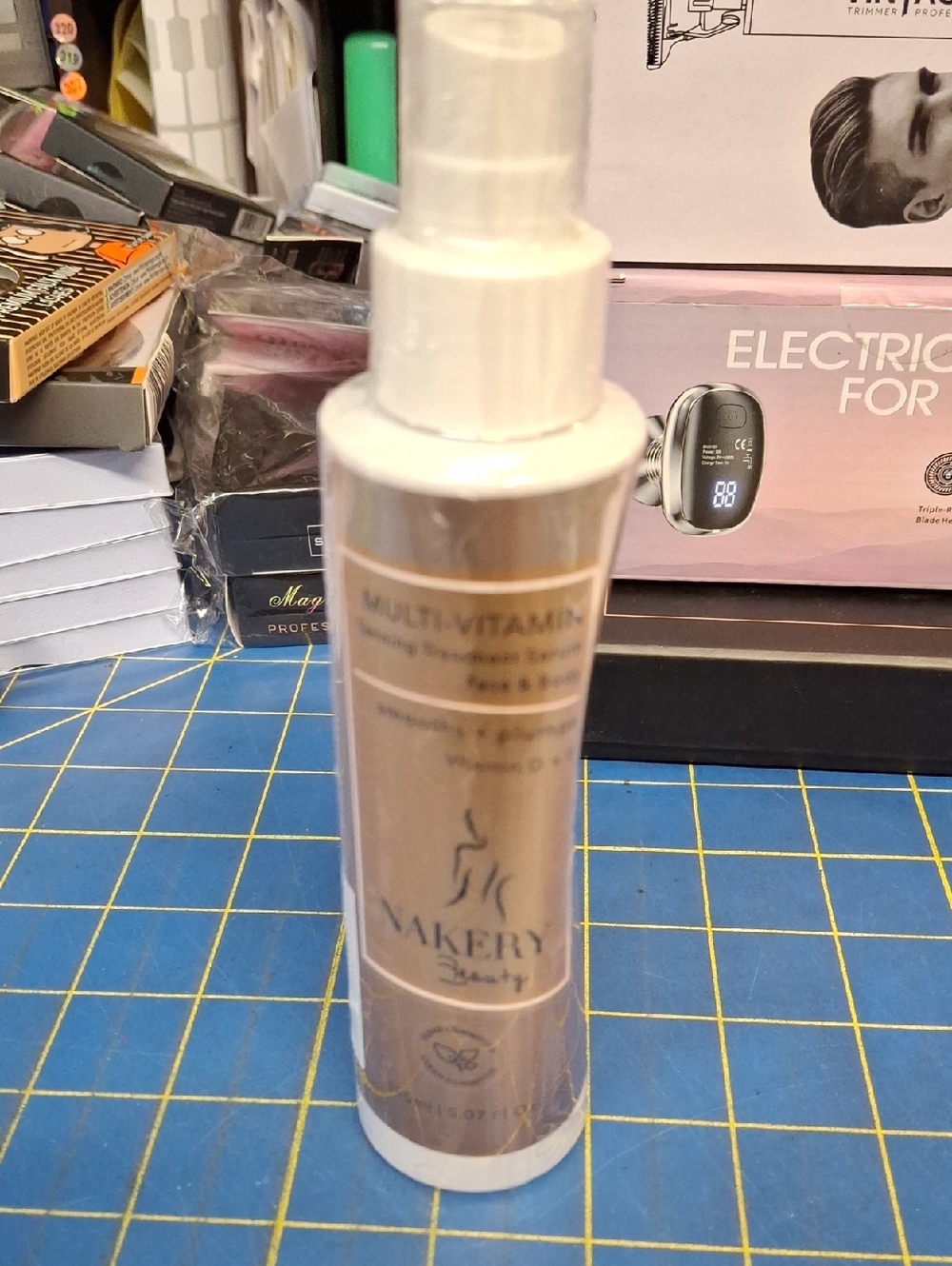 Nakery Beauty Multi-Vitamin Tanning Vitamin 150ml New Sealed Spray Bottle